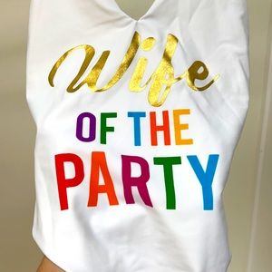 Wife of the party never worn one piece